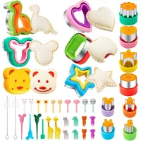 Luxuskollektion Ausstechformen Brot Gemüse 40 Stück Dinosaurier Bär Herz