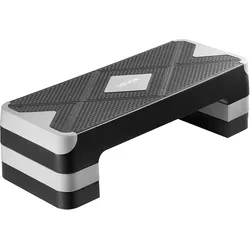 VEVOR Aerobic Steppbrett Stepper Step-Bench Verstellbare Stepper Grau 250kg