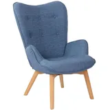 CLP Lounger Durham Stoff blau