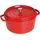 Staub Cocotte 20 cm rund kirschrot