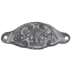 Chic Antique Griff antik, H4/L11/B3 cm antique grau