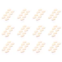 48 Paare Brillen Nasenpads, Selbstklebende Nasen Pads Rutschfeste, Schützen Sie das Make-up und reduzieren Sie die Nasenbelastung - 1 mm dick Weiche Schaum Nose pads