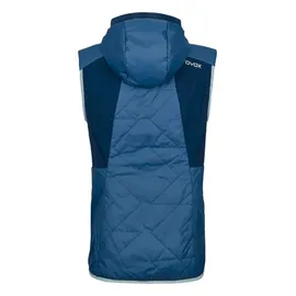 Ortovox Damen Swisswool Piz Boè Weste (Größe S, blau)