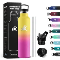 KollyKolla Thermosflasche silber 1 l