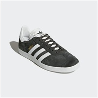 adidas Gazelle dark grey heather/white/gold metallic 44