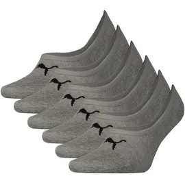 Puma Füßlinge 6er Pack Grau 35-38