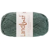 LANA GROSSA Landlust die Sockenwolle 50g | Klassisches Sockengarn in edlen Melangefarben aus 80% Schurwolle (Merino) & 20% Polyamid | 50g waschmaschinenfeste Wolle zum Stricken & Häkeln | 210m Garn