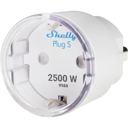 Shelly Plus Plug S Intelligente Steckdose Smart Plug weiß