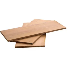 All'Grill Räucherbrett Treppe 30 x 28 x 26 cm Edelstahl weiß