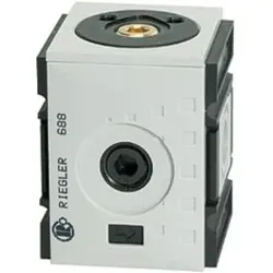 Riegler Verteiler »FUTURA«, BG 1, G 3/8, Abgänge 3 x G 1/4