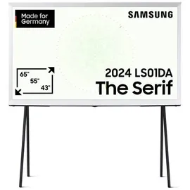Samsung QLED 4K The Serif\ LS01DA QLED-TV 125cm 50 Zoll EEK G (A - G) DVB-C, DVB-S2, DVB-T2, WLA