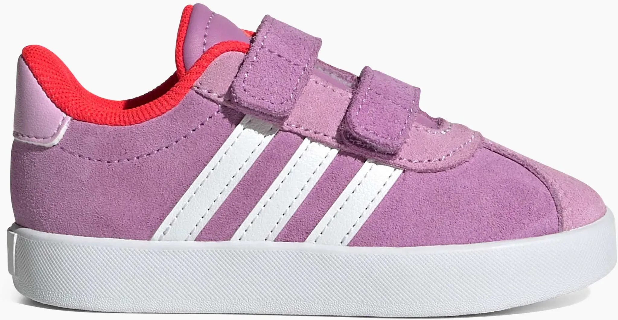 adidas Vl Court  3.0 Cf I Sneaker Lila, Kinder, Größe: 25, Material: Velourimitat/Textil - adidas Vl Court  3.0 Cf I Sneaker Lila, Kinder, Größe: 25, Material: Velourimitat/Textil - man - Lila