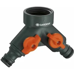 GARDENA Zwei-Wege-Ventil 19mm(3⁄4")-Hahn 0094020