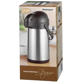 Esmeyer Isolierkanne STREAM silber 1,9 l