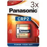 Panasonic 3x Panasonic CR-P2 6V 1400mAh Photo Batterie Lithium