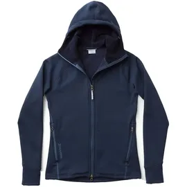 Houdini Power Kapuzenfleece Blau L