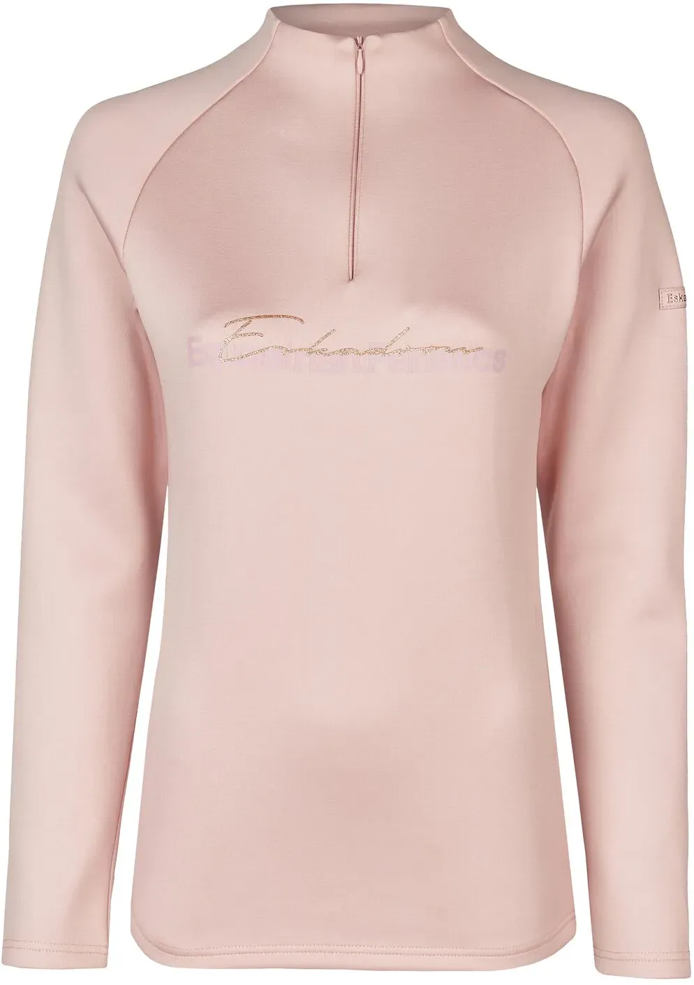 ESKADRON Heritage Langarmshirt Half-Zip pearl rose XL