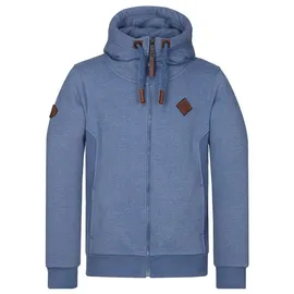 Naketano Sweat Kapuzenjacke Birol 20 Blue Melange | Gr.: XL