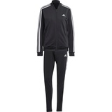 adidas Essentials 3-Stripes, Trainingsanzug Damen schwarz
