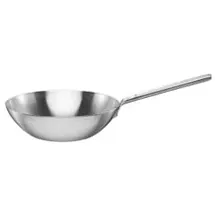 Fiskars Norden Steel Wok, unbeschichtet 1067630 , 1 Topf, Durchmesser: 28 cm