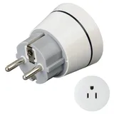 Hama Reiseadapter Weiß