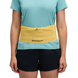 Black Diamond Distance Run Belt Unisex Soft Ochre XL