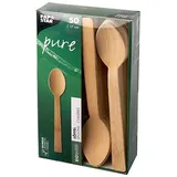 Papstar Bambuslöffel Pure 17 cm