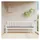 vidaXL Bankauflage 200 x 50 x 7 cm grau 1 St.