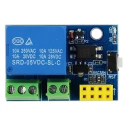 Elecrow ESP8266 ESP-01/ESP-01S Relais-WiFi-Modul, 10A/250VAC, 400m Reichweite, IoT Smart Home, 5-12V