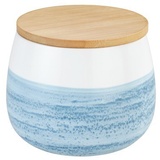 WENKO Vorratsdose Mala, Keramik, (1-tlg), aus hochwertiger Keramik blau