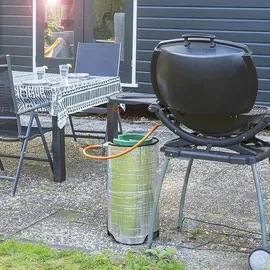 PRO PLUS Thermohülle für 5 kg Gasflasche 50 x 78,5 cm silber