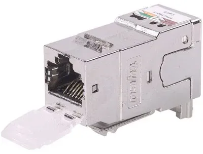 AMP/ADC RJ45-Buchse Twist6S SL mit Staubschutz, Kat.6
