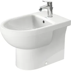Duravit No. 1 Standbidet, mit Überlauf, Hahnlochbank, weiß,