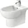 Duravit No. 1 Standbidet, mit Überlauf, Hahnlochbank, weiß,