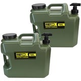 FATBOX Water Carrier Wasserkanister - 18 Liter HDPE, Lebensmittelecht, Ideal für Camping und Angeln (2)