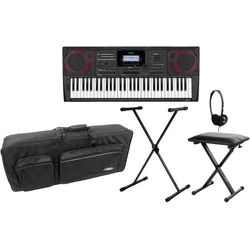 Casio CT-X5000 MIDI Keyboard Deluxe Set inkl. Ständer, Kopfhörer, Bank & Tasche