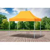 Faltpavillon Faltzelt Pavillon 3x2 Orange Gartenzelt Klappzelt Wasserdicht