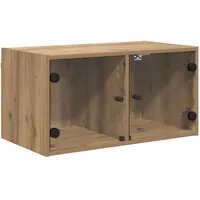 VidaXL Wandschrank Artisan-Eiche 68 x 37 x 35 cm