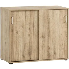 MÖBELPARTNER Niels Aktenschrank 100,0 x 83,6 x 41,0 cm braun
