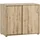MÖBELPARTNER Niels Aktenschrank 100,0 x 83,6 x 41,0 cm braun