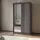 masseno Schwebetürenschrank NELVIA 120 x 216 x 61 cm Grau