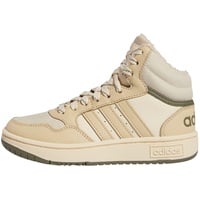 adidas Hoops Mid 3.0 Shoes Kids Sneaker, Magic beige/Magic beige/Sand strata, 38 2/3 EU - 38 2/3 EU