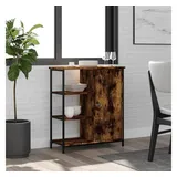 vidaXL Sideboard Räuchereiche 70x30x80 cm Holzwerkstoff