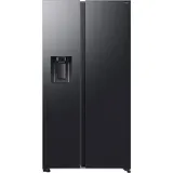 Samsung RS70F66KBF, Freistehend, Amerikanische Tür, Schwarz, 2 Tür(en), Premium Black Steel, Innen - Schwarz