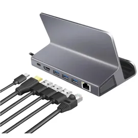 Logilink Dockingstation UA0408 Gen1 6-Port USB-C