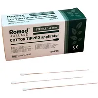 Romed Holland Wattestäbchen 150 mm 100 St.