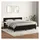 vidaXL Boxspringbett 160 x 200 cm Schwarz