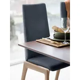 Stressless® Polsterstuhl Laurel, High Back, Größe L, mit abgerundeten Beinen in Eiche natur blau