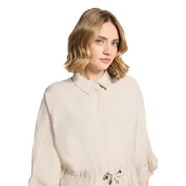 Betty Barclay Klassische Bluse grau/beige 36