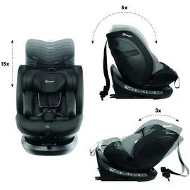 BabyGO Protection 360 Schwarz